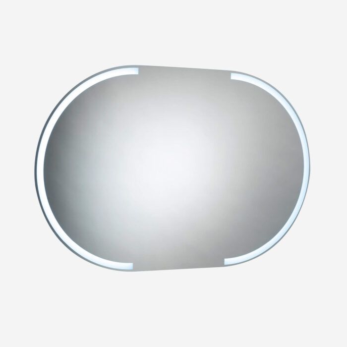 Specchio ovale con retroilluminazione LED